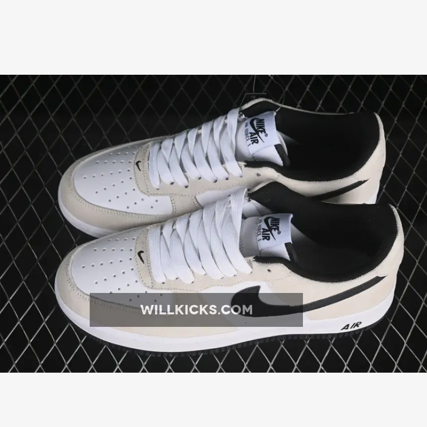 AIR FORCE 1 07 LOW WHITE/BLACK/GREY AIR FORCE 1 07 LOW WHITE/BLACK/GREY