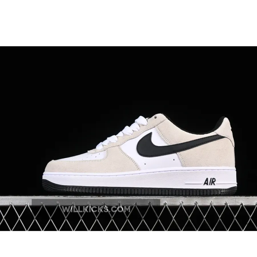 AIR FORCE 1 07 LOW WHITE/BLACK/GREY AIR FORCE 1 07 LOW WHITE/BLACK/GREY