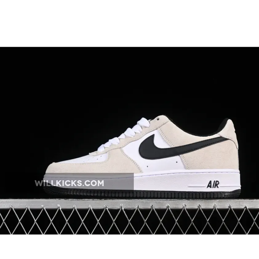 AIR FORCE 1 07 LOW WHITE/BLACK/GREY AIR FORCE 1 07 LOW WHITE/BLACK/GREY