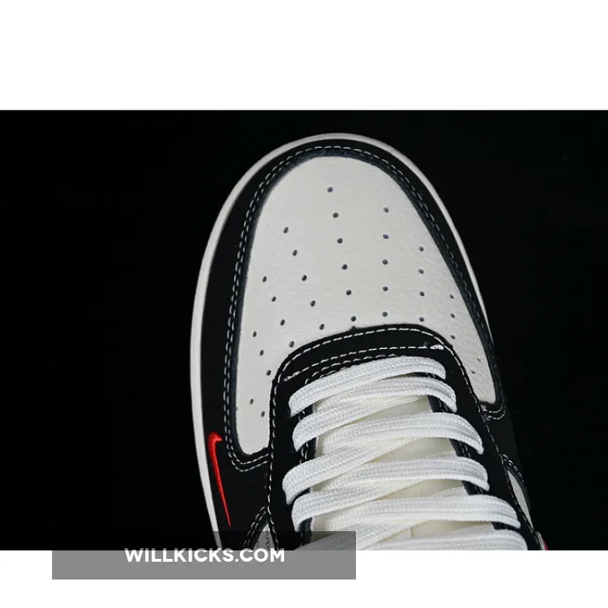 AIR FORCE 1 07 LOW WHITE/BLACK/RED AIR FORCE 1 07 LOW WHITE/BLACK/RED