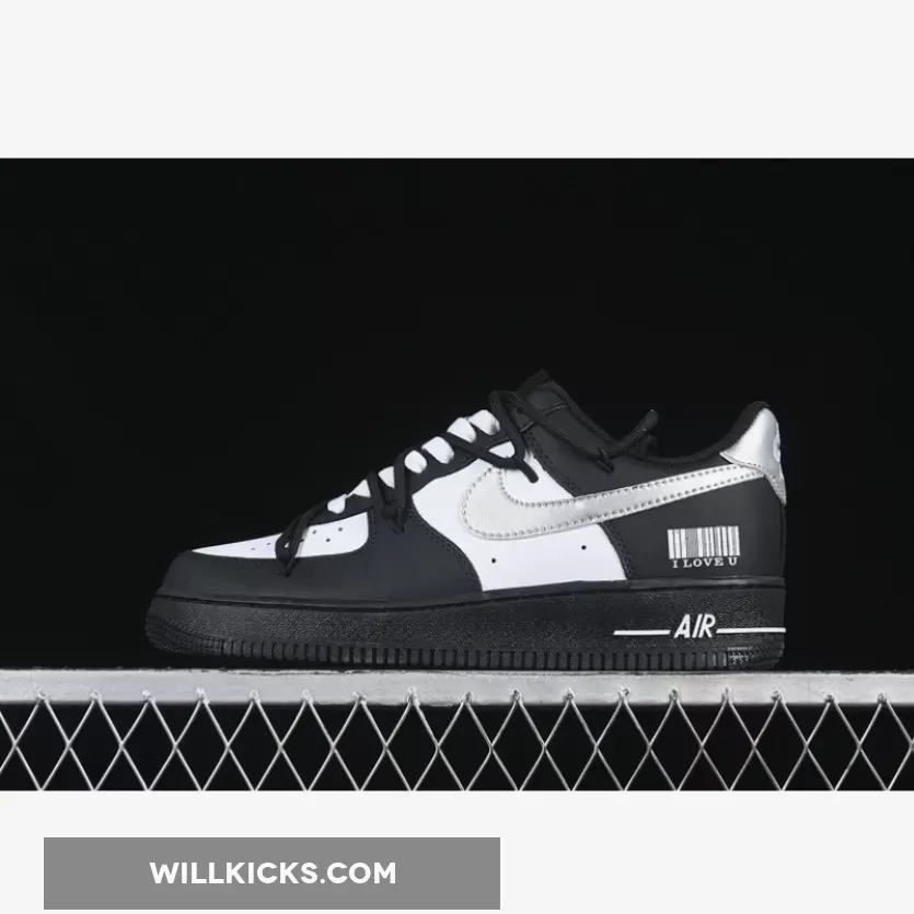 AIR FORCE 1 07 LOW WHITE/BLACK/SILVER
