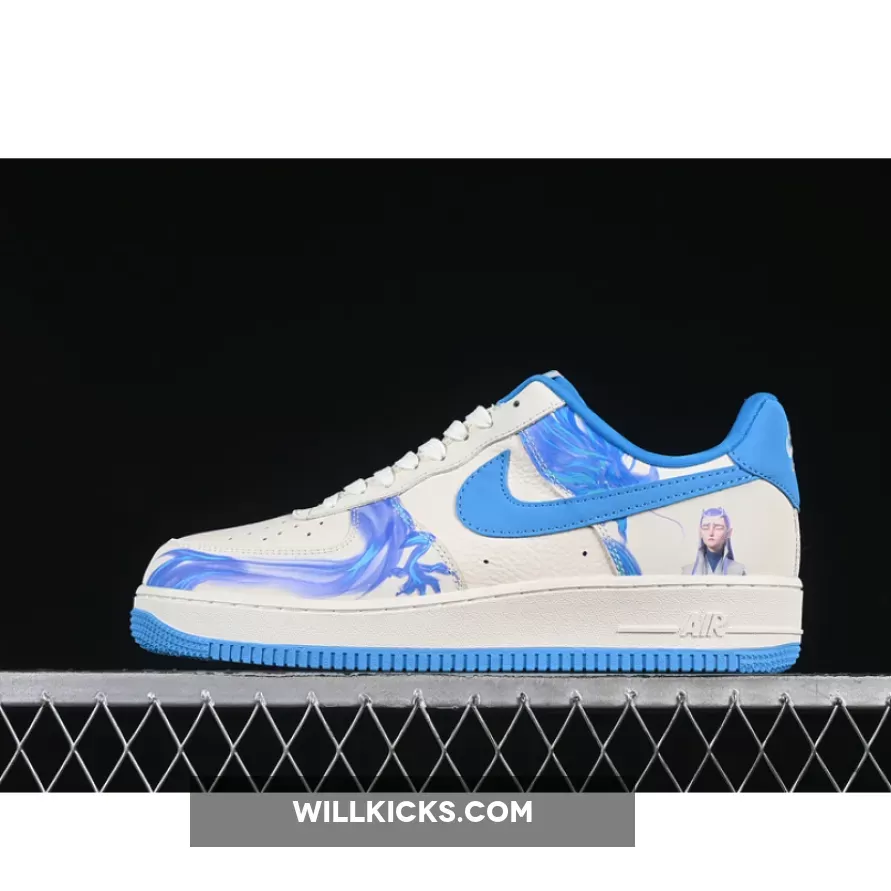 AIR FORCE 1 07 LOW WHITE/BLUE