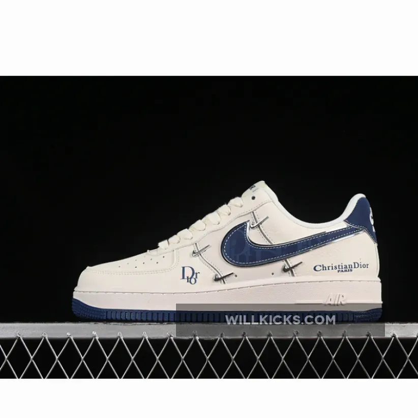 AIR FORCE 1 07 LOW WHITE/BLUE