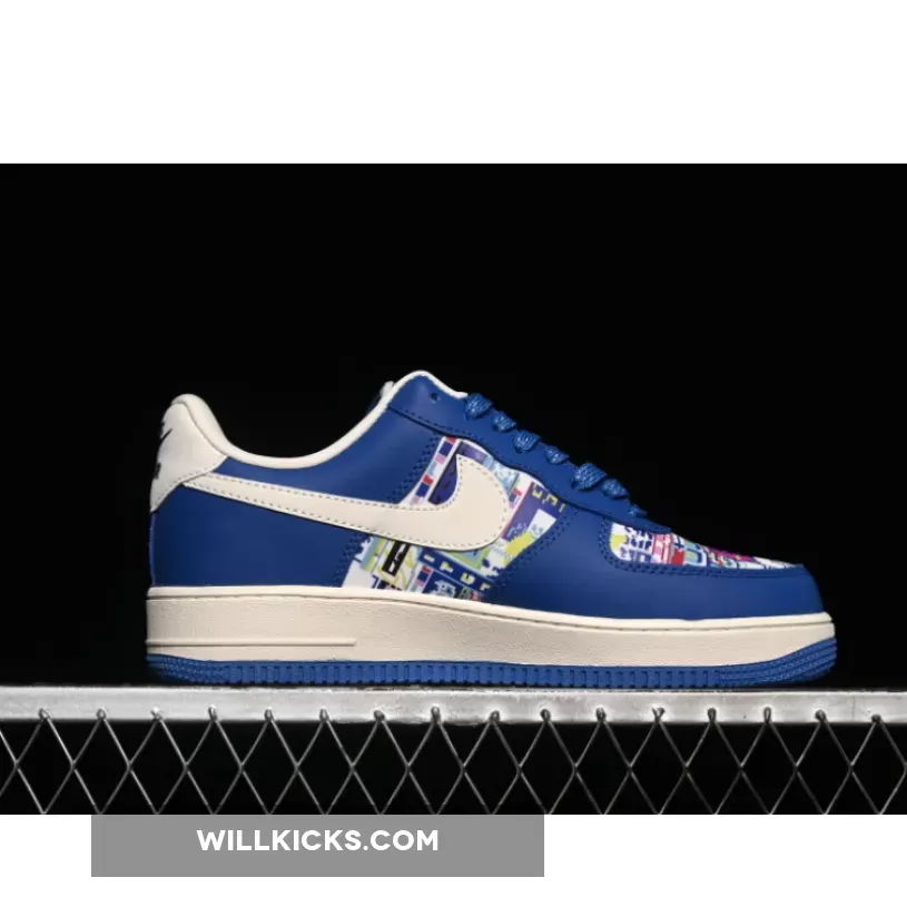 AIR FORCE 1 07 LOW WHITE/BLUE