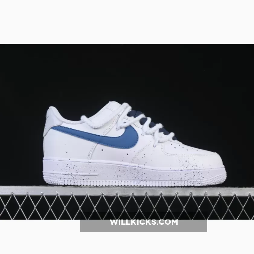 AIR FORCE 1 07 LOW WHITE/BLUE
