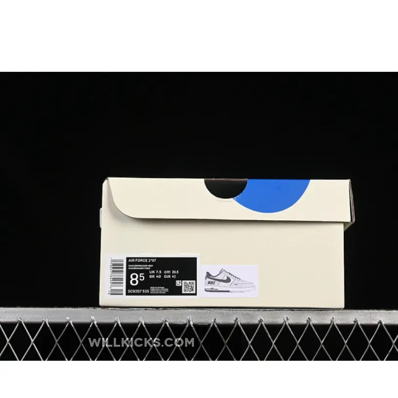 AIR FORCE 1 07 LOW WHITE/BLUE AIR FORCE 1 07 LOW WHITE/BLUE