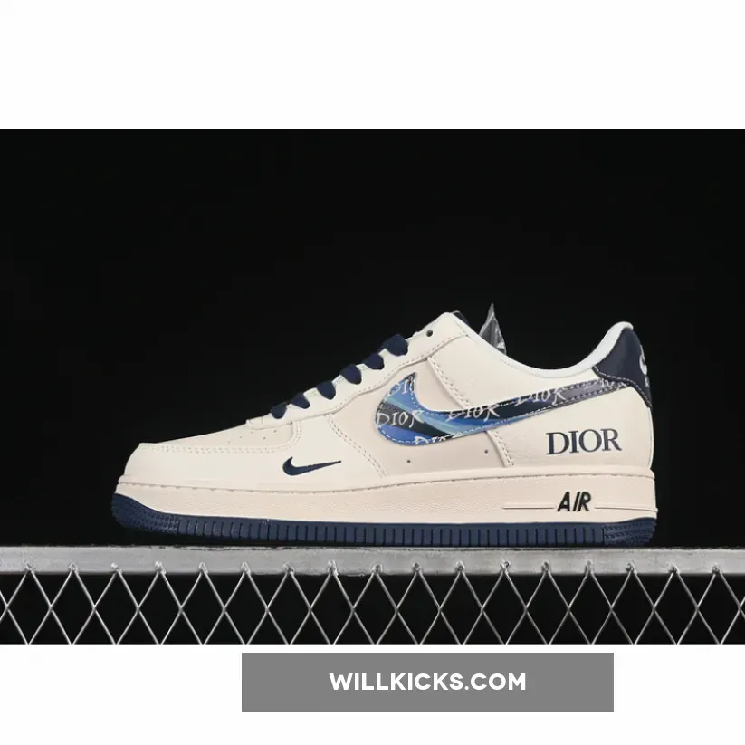 AIR FORCE 1 07 LOW WHITE/BLUE AIR FORCE 1 07 LOW WHITE/BLUE
