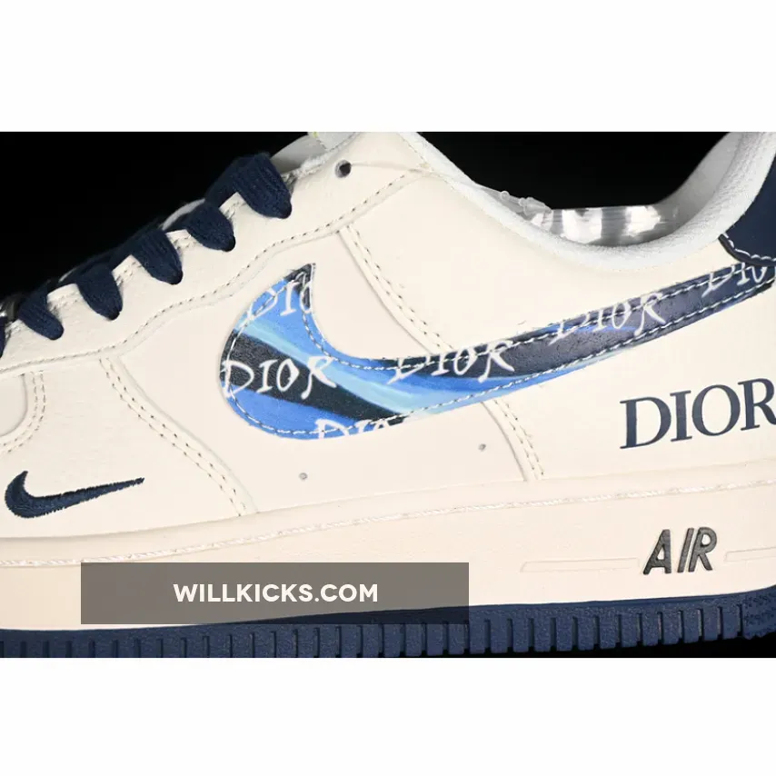 AIR FORCE 1 07 LOW WHITE/BLUE AIR FORCE 1 07 LOW WHITE/BLUE
