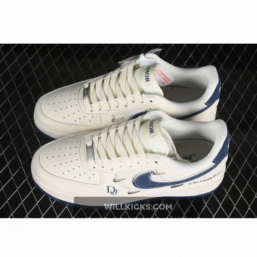AIR FORCE 1 07 LOW WHITE/BLUE AIR FORCE 1 07 LOW WHITE/BLUE