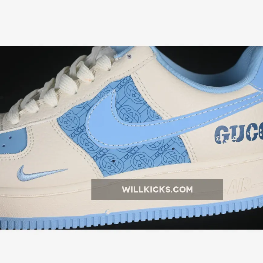 AIR FORCE 1 07 LOW WHITE/BLUE AIR FORCE 1 07 LOW WHITE/BLUE