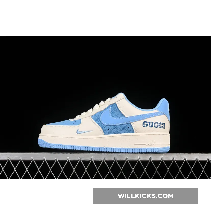 AIR FORCE 1 07 LOW WHITE/BLUE AIR FORCE 1 07 LOW WHITE/BLUE