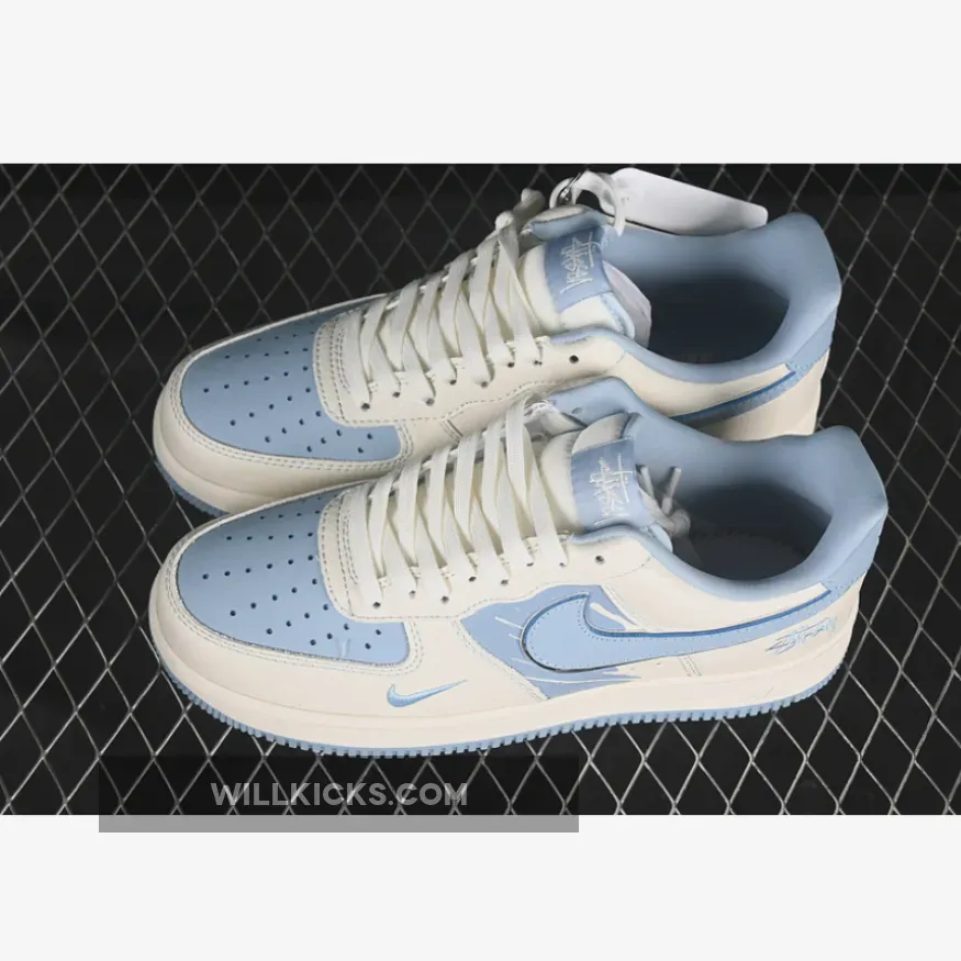 AIR FORCE 1 07 LOW WHITE/BLUE AIR FORCE 1 07 LOW WHITE/BLUE
