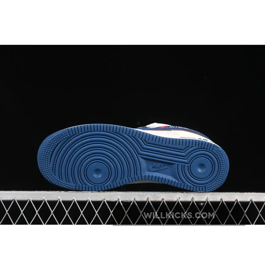 AIR FORCE 1 07 LOW WHITE/BLUE AIR FORCE 1 07 LOW WHITE/BLUE