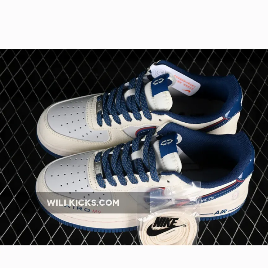 AIR FORCE 1 07 LOW WHITE/BLUE AIR FORCE 1 07 LOW WHITE/BLUE