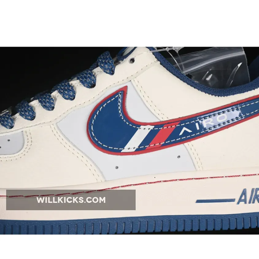 AIR FORCE 1 07 LOW WHITE/BLUE AIR FORCE 1 07 LOW WHITE/BLUE