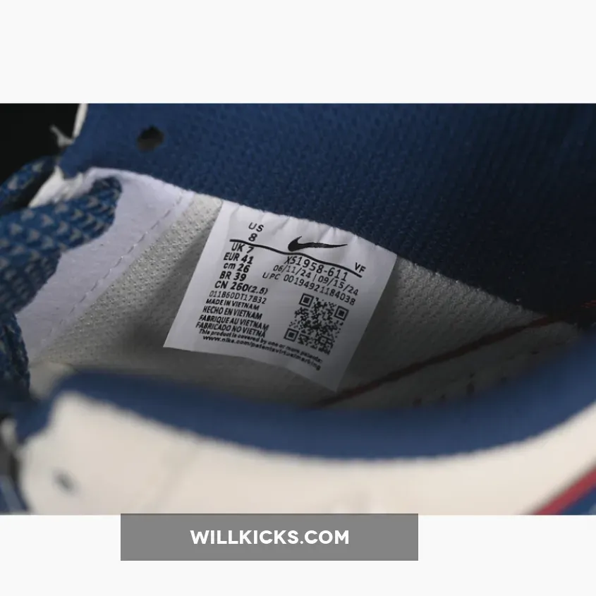 AIR FORCE 1 07 LOW WHITE/BLUE AIR FORCE 1 07 LOW WHITE/BLUE