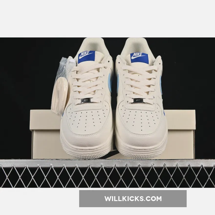 AIR FORCE 1 07 LOW WHITE/BLUE AIR FORCE 1 07 LOW WHITE/BLUE