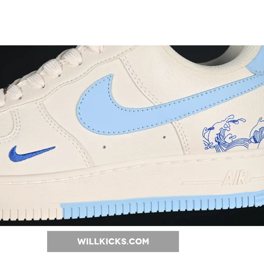 AIR FORCE 1 07 LOW WHITE/BLUE AIR FORCE 1 07 LOW WHITE/BLUE
