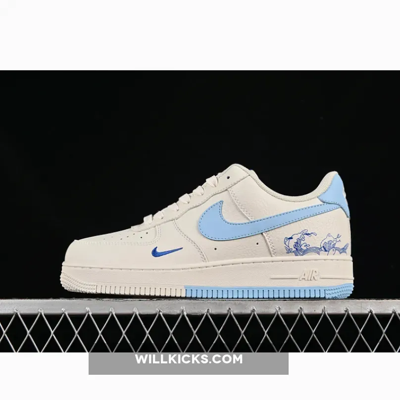 AIR FORCE 1 07 LOW WHITE/BLUE AIR FORCE 1 07 LOW WHITE/BLUE