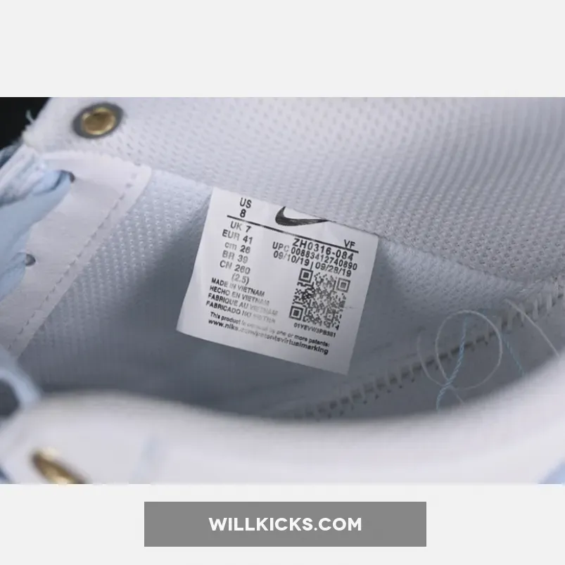 AIR FORCE 1 07 LOW WHITE/BLUE/GOLD AIR FORCE 1 07 LOW WHITE/BLUE/GOLD