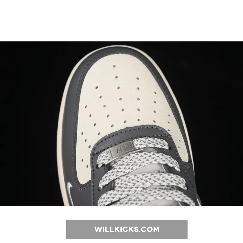 AIR FORCE 1 07 LOW WHITE/BLUE/GREY AIR FORCE 1 07 LOW WHITE/BLUE/GREY