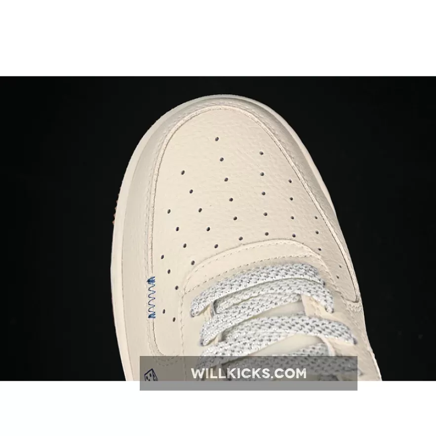 AIR FORCE 1 07 LOW WHITE/BLUE/GREY AIR FORCE 1 07 LOW WHITE/BLUE/GREY