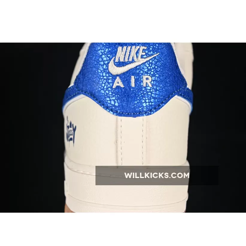 AIR FORCE 1 07 LOW WHITE/BLUE/GREY AIR FORCE 1 07 LOW WHITE/BLUE/GREY