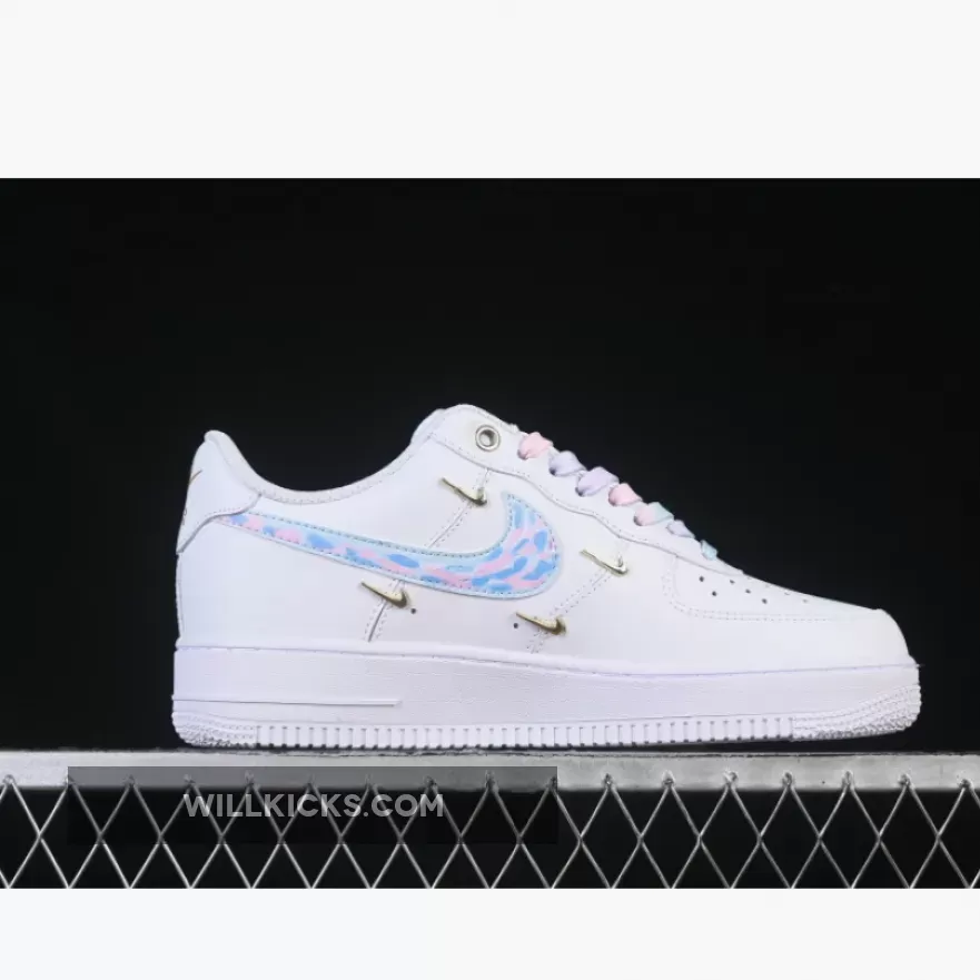 AIR FORCE 1 07 LOW WHITE/BLUE/PINK/YELLOW
