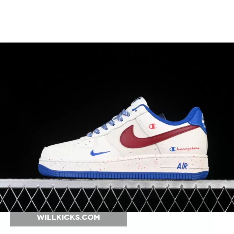 AIR FORCE 1 07 LOW WHITE/BLUE/RED