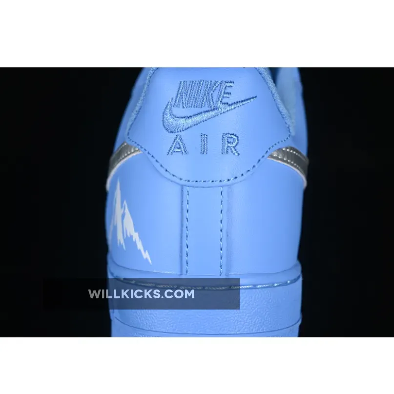 AIR FORCE 1 07 LOW WHITE/BLUE/SILVER AIR FORCE 1 07 LOW WHITE/BLUE/SILVER