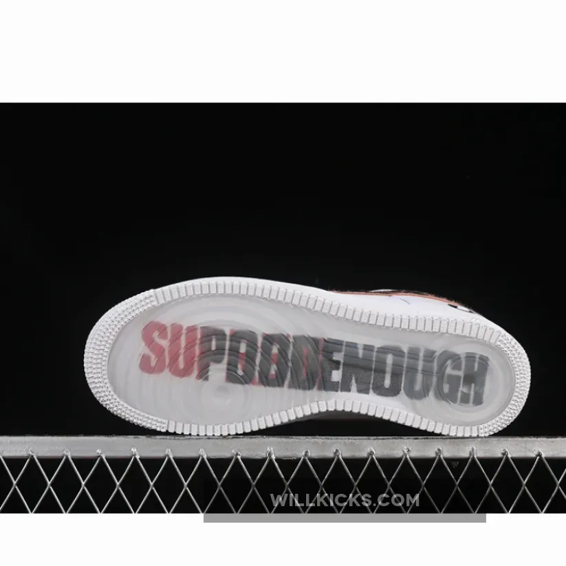 AIR FORCE 1 07 LOW WHITE/BROWN