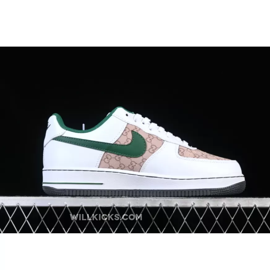 AIR FORCE 1 07 LOW WHITE/BROWN/GREEN