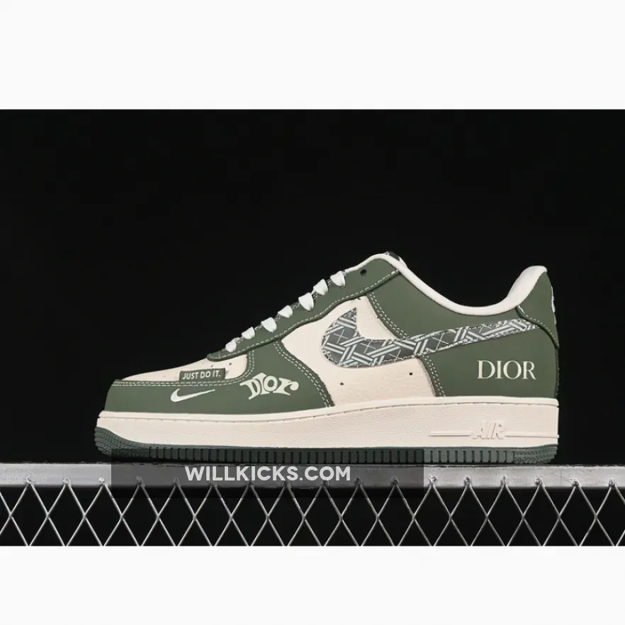 AIR FORCE 1 07 LOW WHITE/GREEN