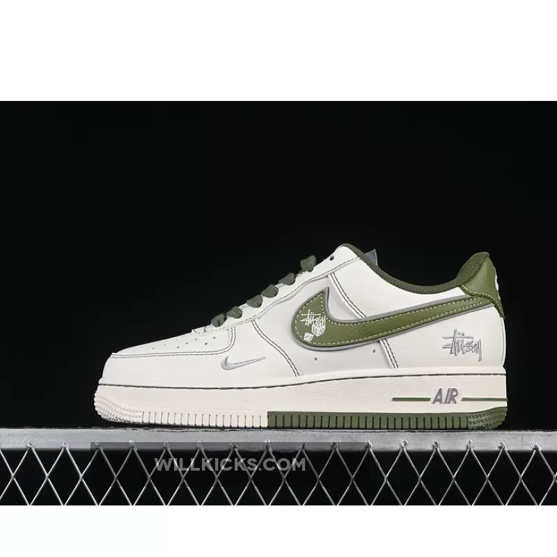 AIR FORCE 1 07 LOW WHITE/GREEN