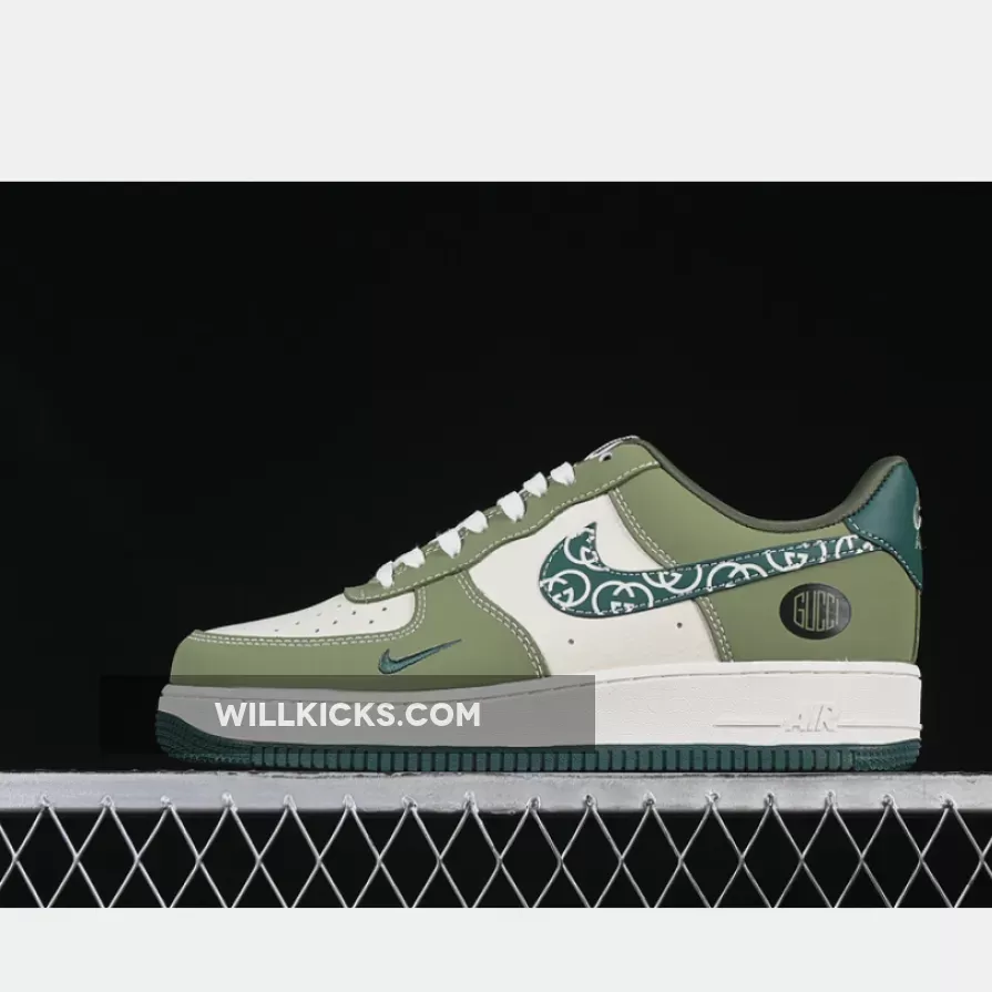 AIR FORCE 1 07 LOW WHITE/GREEN