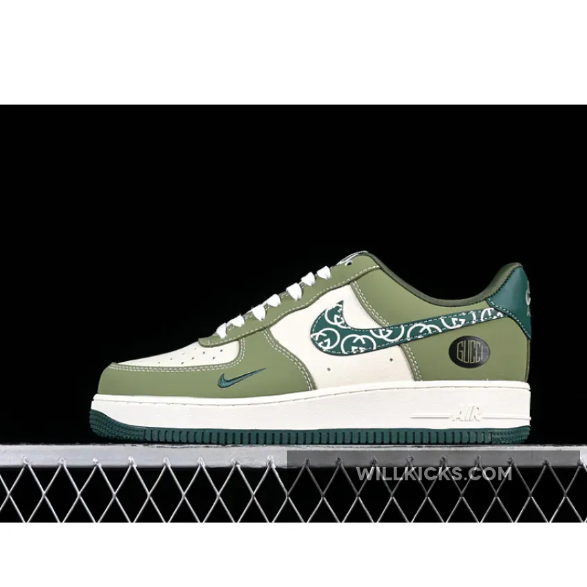 AIR FORCE 1 07 LOW WHITE/GREEN AIR FORCE 1 07 LOW WHITE/GREEN