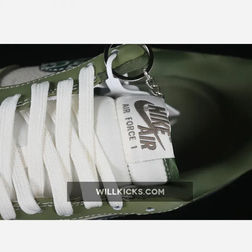 AIR FORCE 1 07 LOW WHITE/GREEN AIR FORCE 1 07 LOW WHITE/GREEN