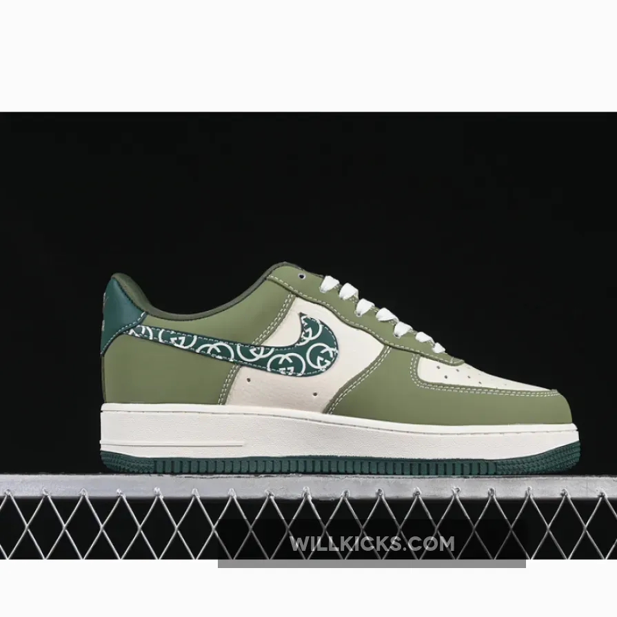 AIR FORCE 1 07 LOW WHITE/GREEN AIR FORCE 1 07 LOW WHITE/GREEN