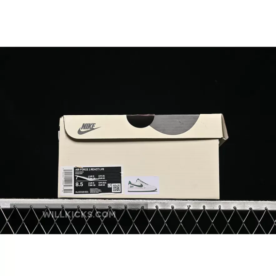 AIR FORCE 1 07 LOW WHITE/GREEN AIR FORCE 1 07 LOW WHITE/GREEN