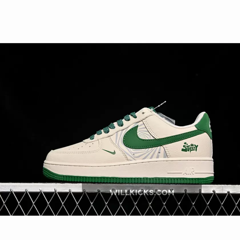 AIR FORCE 1 07 LOW WHITE/GREEN AIR FORCE 1 07 LOW WHITE/GREEN