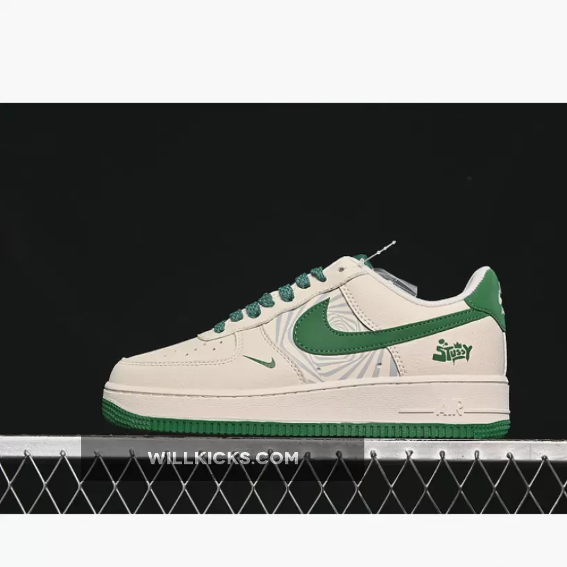 AIR FORCE 1 07 LOW WHITE/GREEN AIR FORCE 1 07 LOW WHITE/GREEN