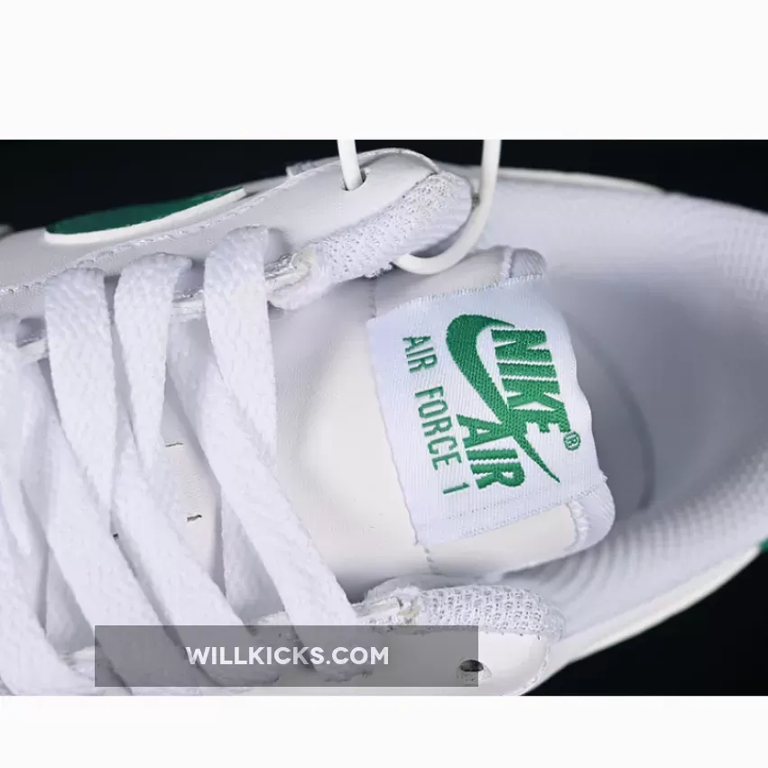 AIR FORCE 1 07 LOW WHITE/GREEN AIR FORCE 1 07 LOW WHITE/GREEN