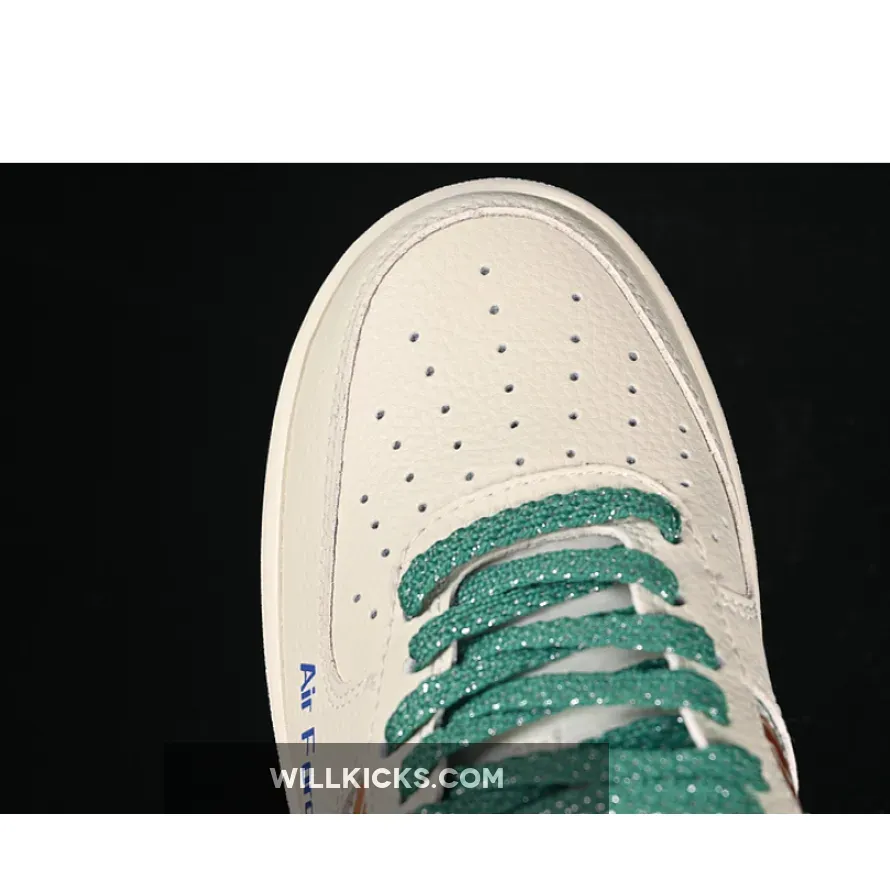 AIR FORCE 1 07 LOW WHITE/GREEN/BLUE AIR FORCE 1 07 LOW WHITE/GREEN/BLUE