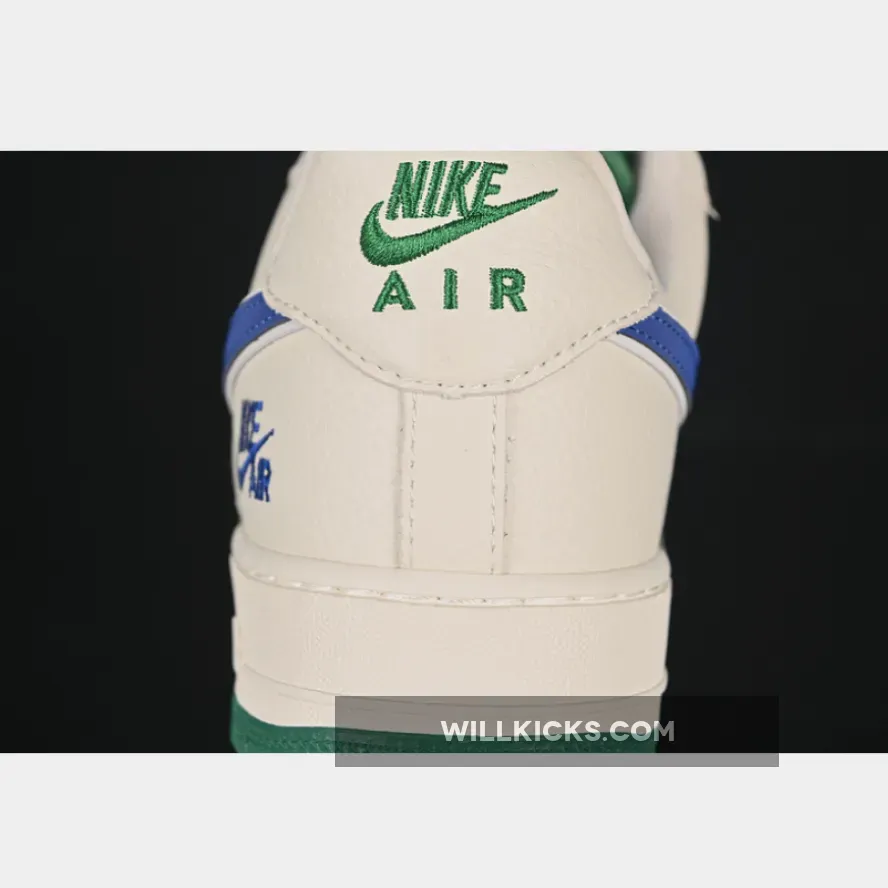 AIR FORCE 1 07 LOW WHITE/GREEN/BLUE AIR FORCE 1 07 LOW WHITE/GREEN/BLUE