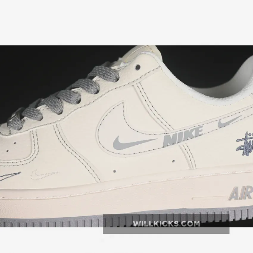 AIR FORCE 1 07 LOW WHITE/GREY AIR FORCE 1 07 LOW WHITE/GREY