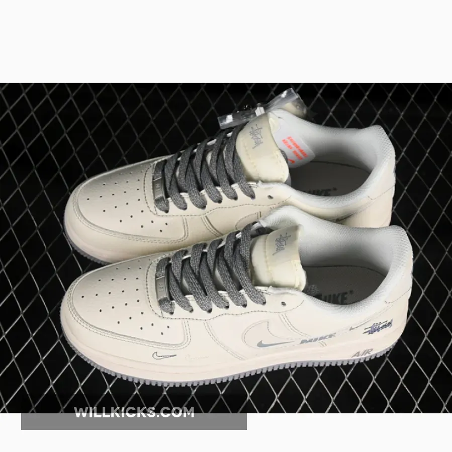 AIR FORCE 1 07 LOW WHITE/GREY AIR FORCE 1 07 LOW WHITE/GREY