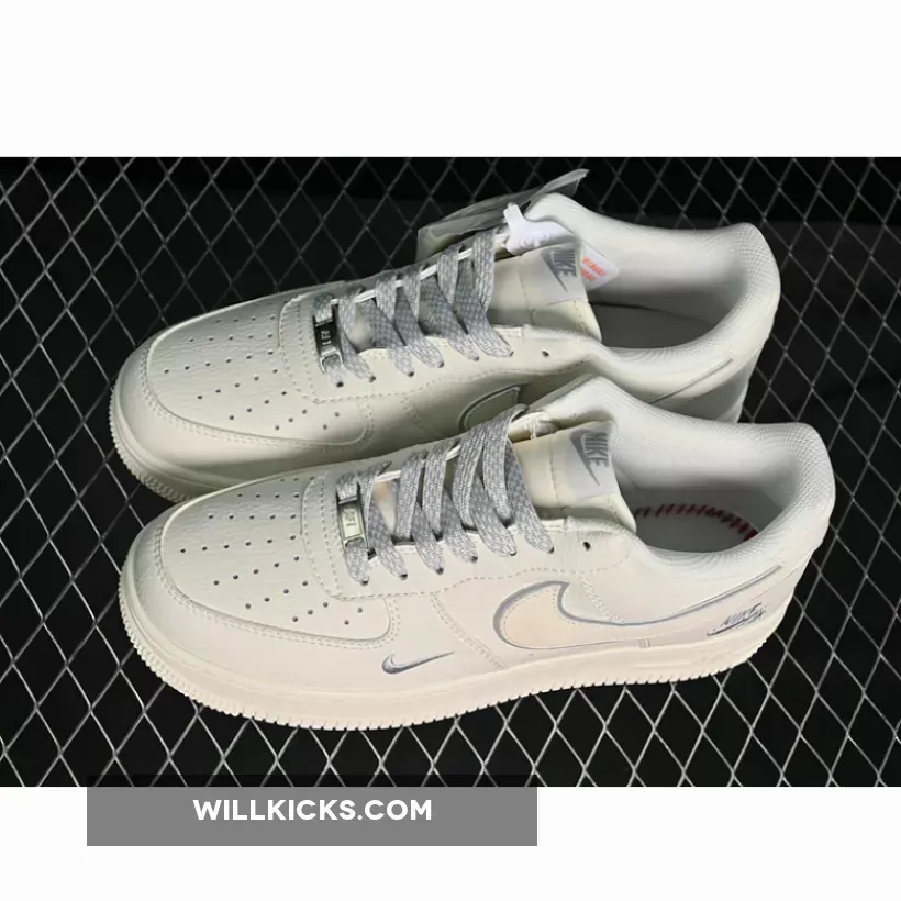 AIR FORCE 1 07 LOW WHITE/GREY AIR FORCE 1 07 LOW WHITE/GREY