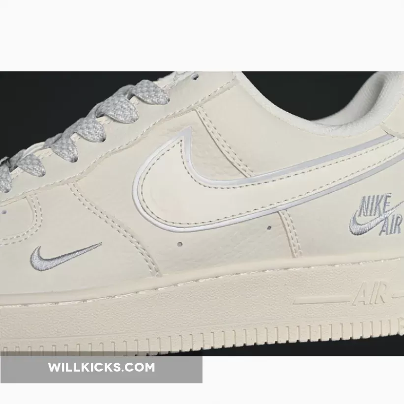 AIR FORCE 1 07 LOW WHITE/GREY AIR FORCE 1 07 LOW WHITE/GREY