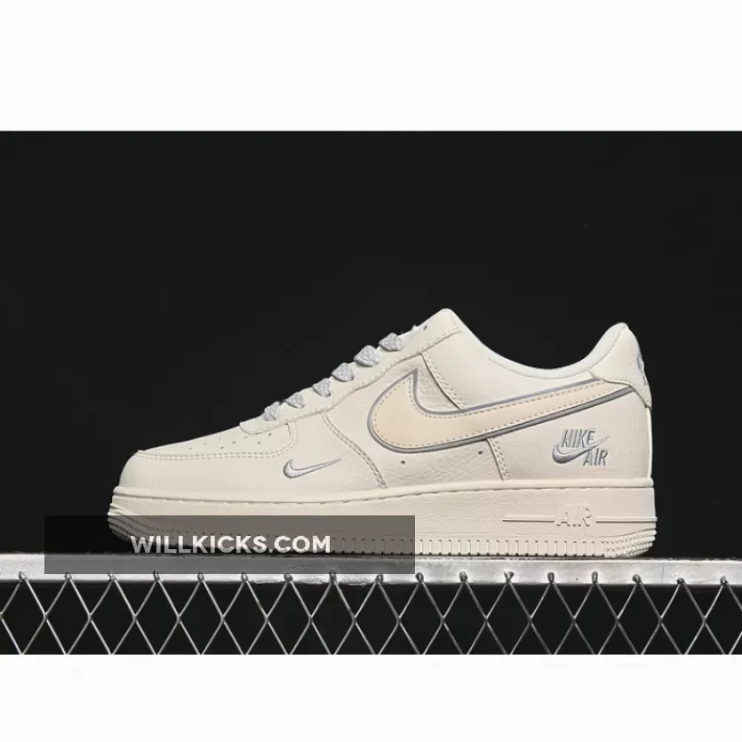 AIR FORCE 1 07 LOW WHITE/GREY AIR FORCE 1 07 LOW WHITE/GREY