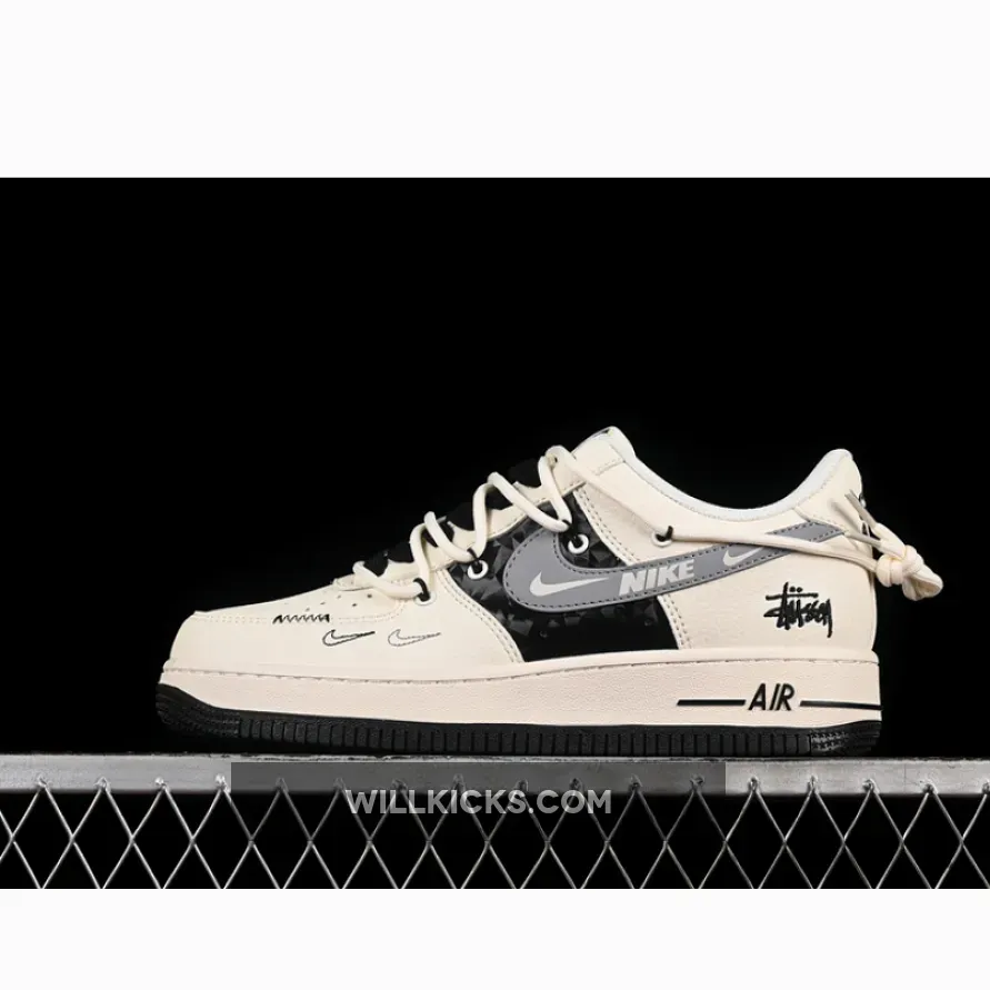 AIR FORCE 1 07 LOW WHITE/GREY/BLACK